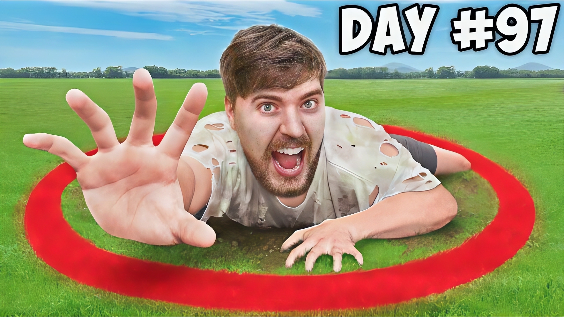 Пробудь в круге 100 дней и выиграешь $500,000. Мистер Бист