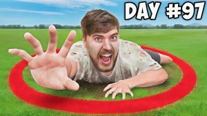 Пробудь в круге 100 дней и выиграешь $500,000. Мистер Бист