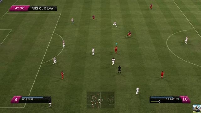 Fifa 12 Отборочные ЧМ 2006 Реконструкция Россия - Латвия