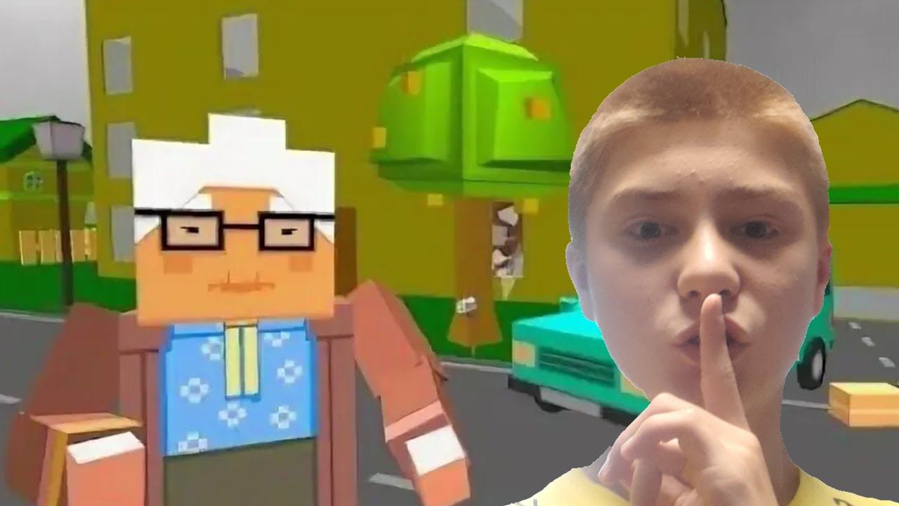 БАБУЛЯ МАЙНКРАФТ СЛЕДИТ ЗА МНОЙ в игре GRANNY CRAFT ! #2