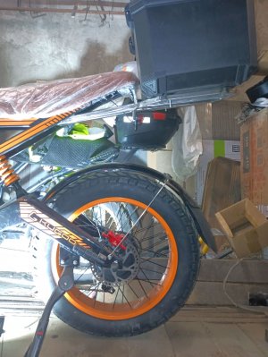 доступный простой багажник для Kugoo Kirin V6