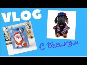 Новогодний ВЛОГ. Распаковка новой игрушки / Семейка Басиков и Мисс Фаина