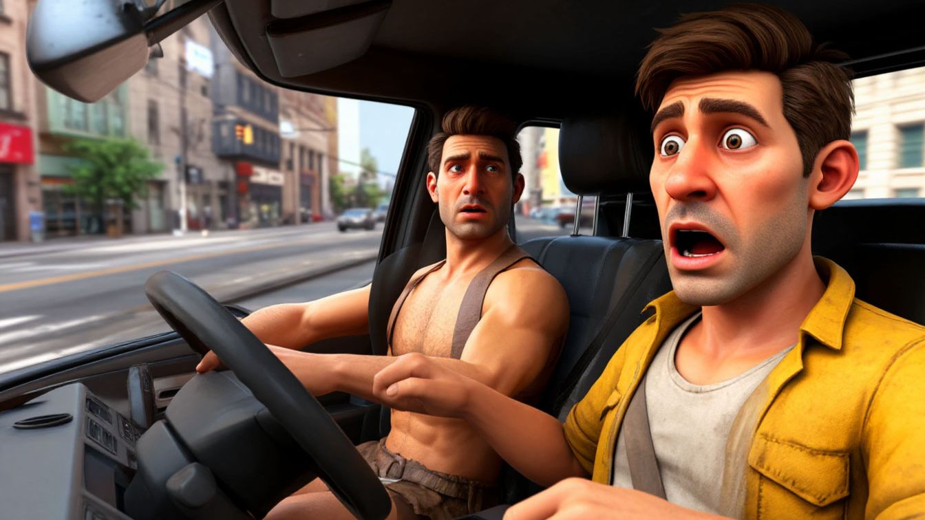 СТАЛ ТАКСИСТОМ И ПОДВЁЗ ЧЕЛОВЕКА ИЗ ПЕЩЕРЫ l Taxi Driver VR ᴴᴰ