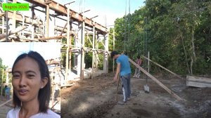 Филиппинка на русском. Стройка. Терасса.