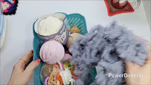 Запасы пряжи 2025 год 5 серия// Меховая пряжа// Плюшевая пряжа// Пряжа для игрушек смотреть онлайн