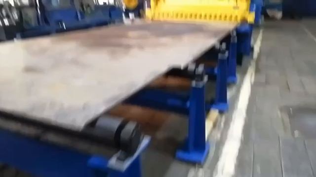 Обзор гильотинных ножниц модели НЛ3423 (16х2000 мм) смотреть онлайн