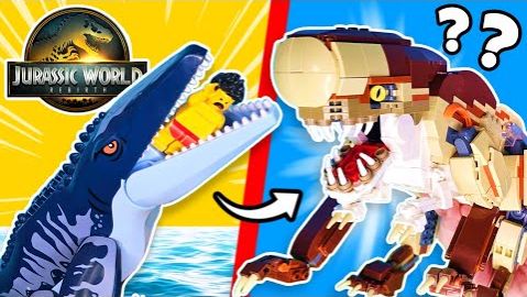 Лего Строим МИР ЮРСКОГО ПЕРИОДА в LEGO… смотреть онлайн