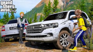 НАШЛИ РАЗБИТЫЙ TOYOTA LAND CRUISER 200 В ЛЕСУ! ВОССТАНАВЛИВАЕМ КРУЗАК! ОПЕРСКАЯ ЕЗДА В GTA 5 🌊ВОТЕР