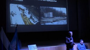 Санитарное состояние  территории завода "Метком групп" обсудили на "выездной администрации" часть1