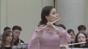 И.С Бах - "Шутка" из Сюиты № 2 для флейты с оркестром.