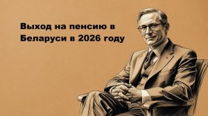Выход на пенсию в Беларуси в 2026 году