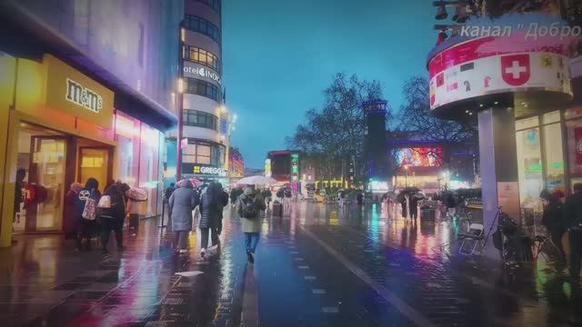 ☔️ Прогулка по Лондону под дождем в Сохо 🇬🇧 4K смотреть онлайн