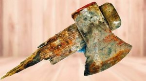 Шикарная идея из старого топора. Мощный ледоруб своими руками