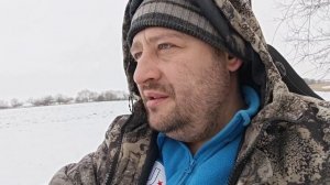 У нас опять метель.