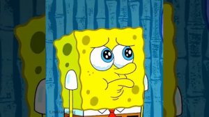 Грустный губка боб :(