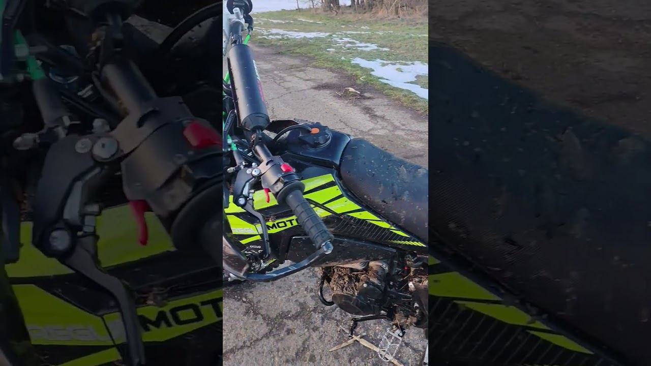 Около ЭНДУРО. Проверял работу вилки, работает!