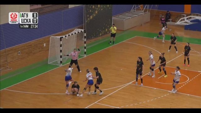 Броски ЦСКА в игре Майкоп vs ЦСКА