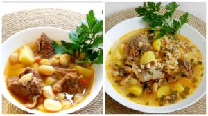 Вкусный МЯСНОЙ СУП (два рецепта)! Пошаговые рецепты!