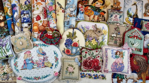 #71 Вышивальные итоги 2025: 29 финишей Dimensions, Mill Hill, МП студия, Мережка, РТО