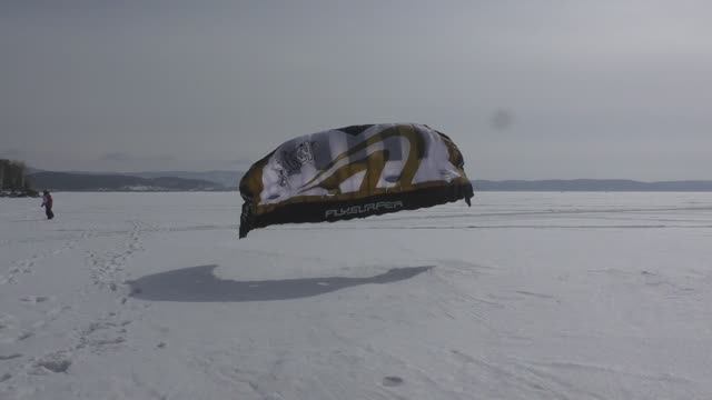 Тургояк Крылья 2016 сноукайтинг смотреть онлайн