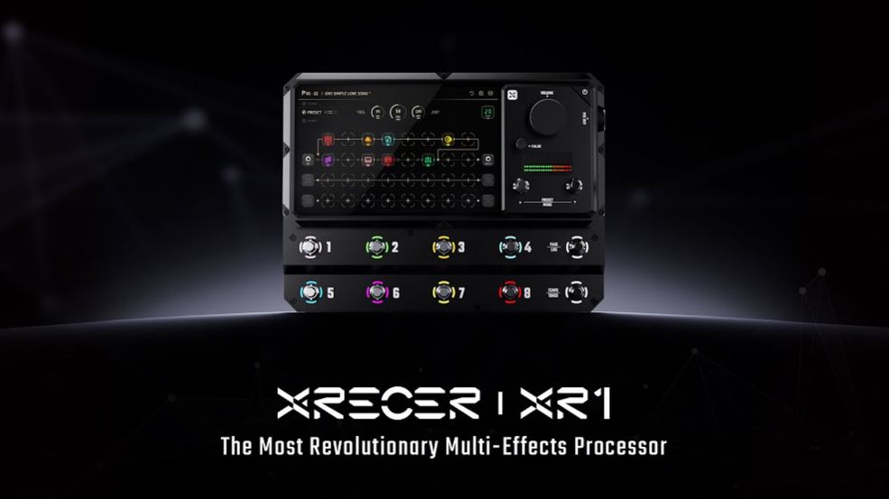 XRecer XR1: New Era of Multieffects Processor | AI-Powered DSP and Next-Gen Tone Capture