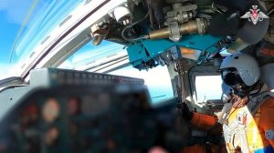 Плановый полет дальних бомбардировщиков Ту-22м3