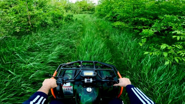 ZONGSHEN TUNDRA тест драйв от первого лица