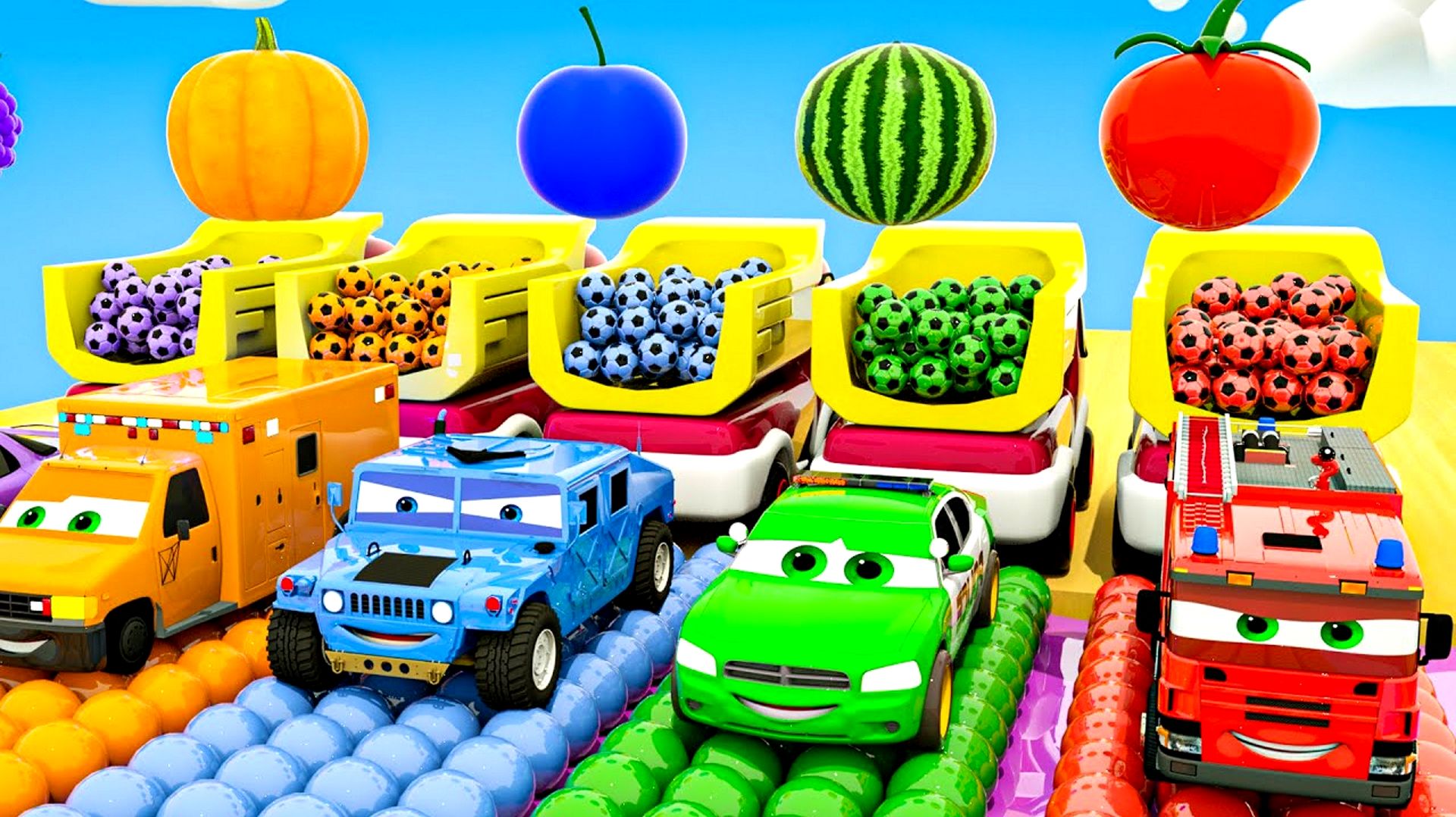 Мультики про машинки | Мультяшки для детей | Мультфильмы для малышей