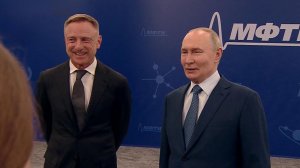 Освоение Арктики стало одной из тем встречи Владимира Путина со студентами МФТИ.