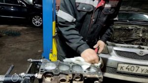 MAZDA 323 F V (BA) 1.5 16V. Масла жрёт и кап ремонт двигателя 2 часть