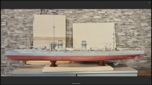 Сборка линейного крейсера «Измаил» от БМ, 1:200, 2 часть. Автор Алексей Тиличко