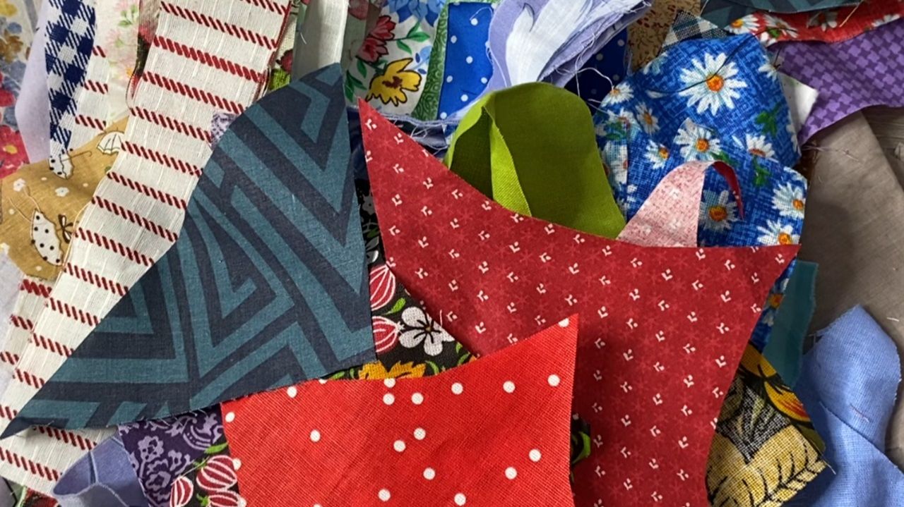 Что? Опять полоски ткани? Шьем новым способом DIY смотреть онлайн