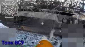 🔥🏴Вражеские БМП-1 и Танк Т-80 уничтожены в Сумской области