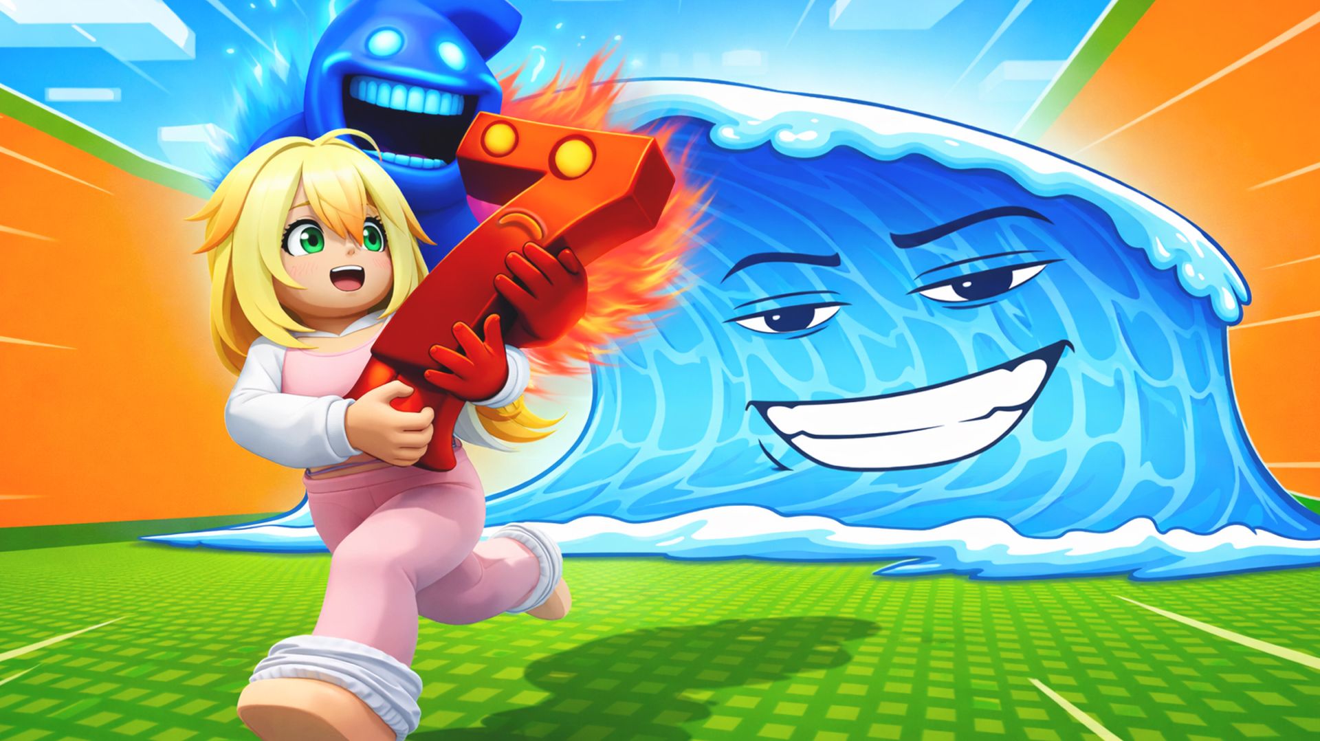 УСПЕЙ СХВАТИТЬ 67 Брейнрота и сбежать в Escape Tsunami For Brainrots Roblox | БлокиТоки смотреть онлайн