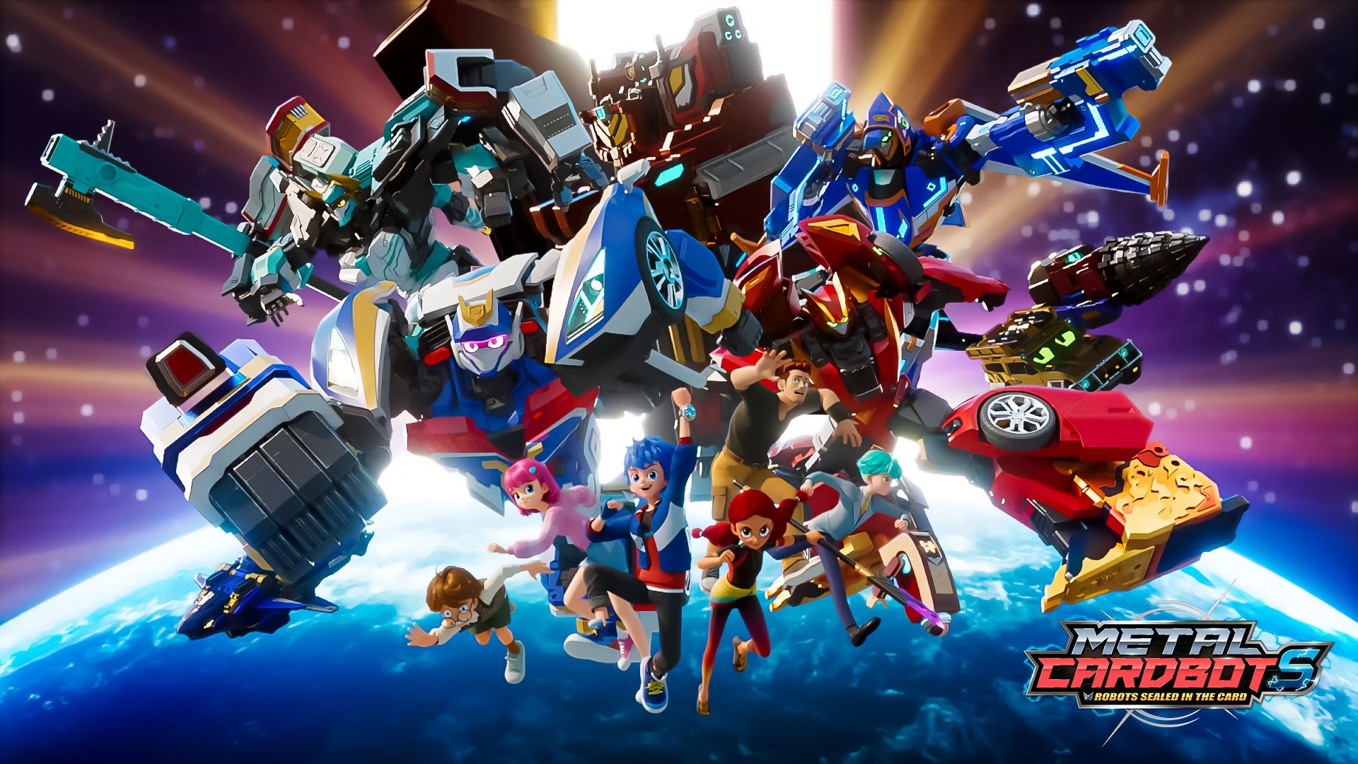 Метал Кард Бот С 2 сезон Заставка на русском дубляже. На канале Карусель. смотреть онлайн