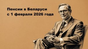 Пенсии в Беларуси с 1 февраля 2026 года