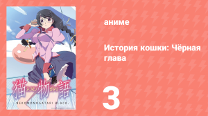 История кошки: Чёрная глава 3 серия (аниме-сериал, 2009)