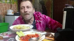 МУКБАНГ |  ЯИЧНАЯ ЛАПША С МЯСОМ | САЛАТ | СВЕЖИЙ ОГУРЕЦ |  НОЧНОЙ ЖОР...