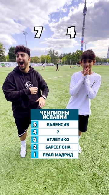 ТОП-5 чемпионов Испании