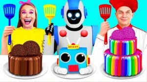 Кулинарный Челлендж: Я против Бабушки с Роботом от BaRaDa Challenge