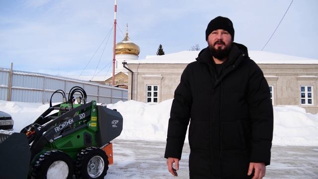 Очистка снега в Монастыре FRONTMEN смотреть онлайн