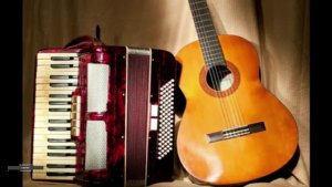 Russian accordion.Guitar.A vocal. Аккордеон.Гитара. Вокал.