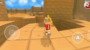 super bear adventure Енот и Лео играют балуются