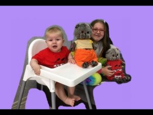 БАСИКИ собирают детский стульчик для Ритули  / Семейка Басиков