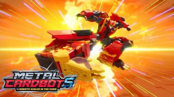 Метал Кард Бот С. 2 сезон 1 серия "Каменная скрижаль".