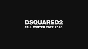 Показ мужской коллекции Dsquared2 осень-зима 2022-2023
