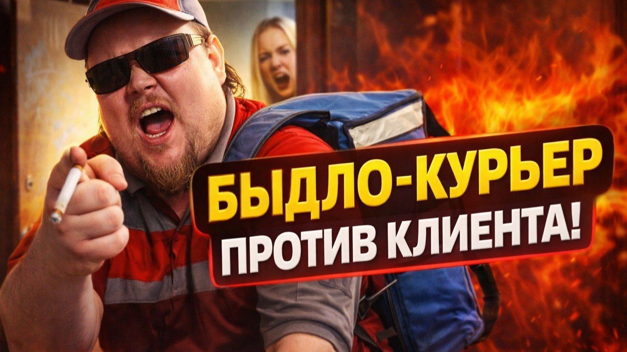 Лики Быдла: Неадекватные Курьеры! Агрессия, Хамство, Угрозы. КУРЬЕР vs КЛИЕНТ – кто сошел с ума? смотреть онлайн