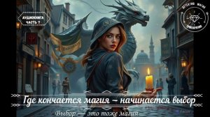 🎧АУДИОКНИГА ПОЛНОСТЬЮ✨Где кончается магия-начинается выбор🧭ЧАСТЬ7️⃣героический фэнтези⚔️детектив🔍