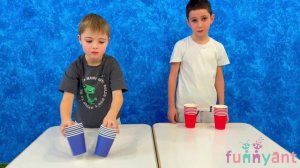 "Стаканчики" - нейроигра для детей подготовительной к школе группы Funny Ant Malahovka