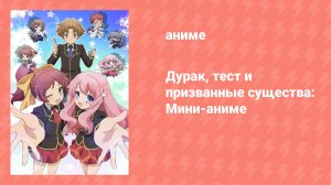 Дурак, тест и призванные существа: Мини-аниме (аниме-сериал, 2017)